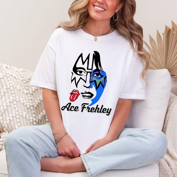 Ace Frehley Memorial Music Shirt KISS Rock Legend Tribute Tee 169 - Picture 1 of 5